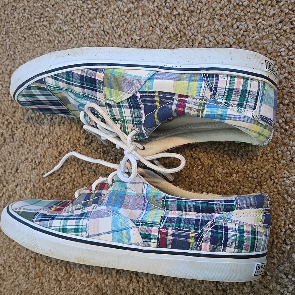 Plaid Sperry Top-Sider Women's 9M - Picture 6 of 7